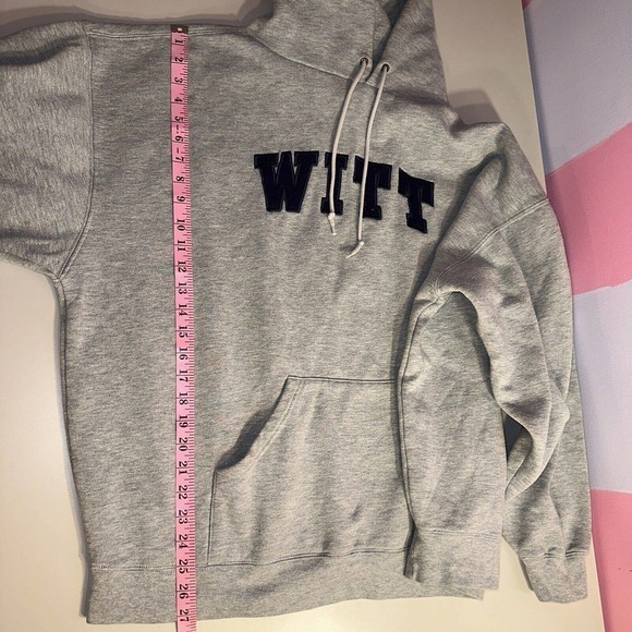 Jansport Sweatshirt Men Size XXL Gray Hooded Long Sleeve Pull-on Kangaroo Pocket - Picture 6 of 13